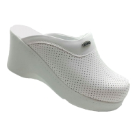 Dr Mitra wedge orthopaedic slipper for women K701-White