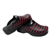 Dr Mitra orthopaedic Sabot Knitted slipper for women K503-Black
