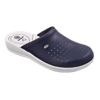 Gezer Sabot orthopaedic slipper for women-Navy blue