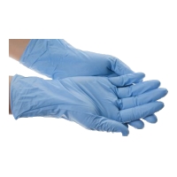 Starline E-50 Nylon PU Gloves-Light Blue
