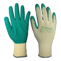 Starline E-52 latex glazier gloves-Water Green