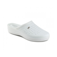 Gezer casual sabot slipper -White