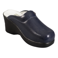 Dr Mitra wedge orthopaedic slipper for women K701-Navy blue