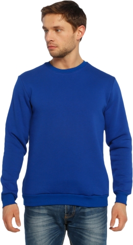 3 İplik Sweatshirt-Sax Mavi