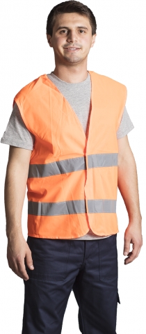 High visibility jacket-Orange
