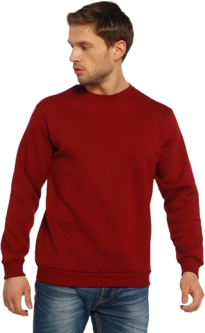 Thread sweatshirt-Claret Red